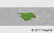 Satellite Panoramic Map of Varbla, lighten, desaturated