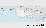 Silver Style Panoramic Map of Varbla