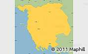 Savanna Style Simple Map of Varbla