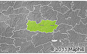 Physical 3D Map of Kanepi, desaturated