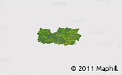 Satellite 3D Map of Kanepi, cropped outside