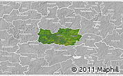 Satellite 3D Map of Kanepi, lighten, desaturated