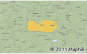 Savanna Style 3D Map of Kanepi