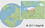 Savanna Style Location Map of Kanepi, highlighted country, highlighted parent region