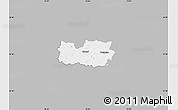 Gray Map of Kanepi, single color outside