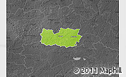 Physical Map of Kanepi, darken, desaturated