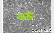 Physical Map of Kanepi, desaturated