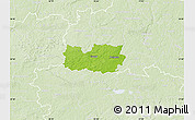 Physical Map of Kanepi, lighten