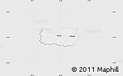 Silver Style Map of Kanepi, single color outside
