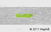 Physical Panoramic Map of Kanepi, lighten, desaturated