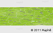 Physical Panoramic Map of Kanepi
