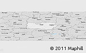 Silver Style Panoramic Map of Kanepi