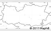 Blank Simple Map of Kanepi, no labels