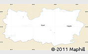 Classic Style Simple Map of Kanepi, single color outside