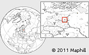 Blank Location Map of Kolleste, highlighted parent region