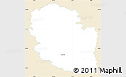 Classic Style Simple Map of Kolleste, single color outside