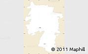 Classic Style Simple Map of Mooste, single color outside