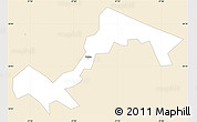 Classic Style Simple Map of Polva Linn