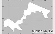 Gray Simple Map of Polva Linn