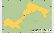 Savanna Style Simple Map of Polva Linn
