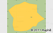 Savanna Style Simple Map of Räpina Linn