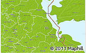 Physical 3D Map of Räpina