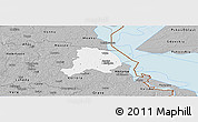 Gray Panoramic Map of Räpina