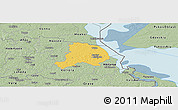 Savanna Style Panoramic Map of Räpina