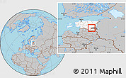 Gray Location Map of Valgjärve, highlighted country, highlighted parent region