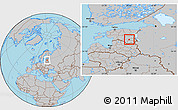 Gray Location Map of Valgjärve
