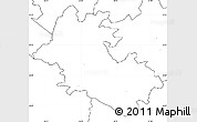 Blank Simple Map of Vaste-Kuuste, no labels