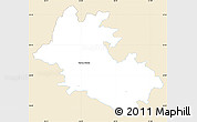 Classic Style Simple Map of Vaste-Kuuste, single color outside