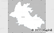 Gray Simple Map of Vaste-Kuuste, single color outside