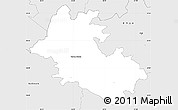 Silver Style Simple Map of Vaste-Kuuste