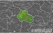 Satellite 3D Map of Kaiu, desaturated
