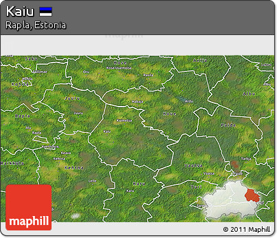 Satellite 3D Map of Kaiu