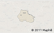 Shaded Relief 3D Map of Kaiu, lighten