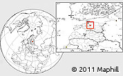 Blank Location Map of Kaiu, highlighted parent region, within the entire country