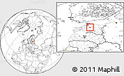Blank Location Map of Kaiu