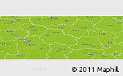Physical Panoramic Map of Kaiu