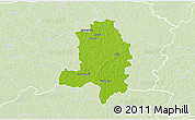 Physical 3D Map of Kehtna, lighten