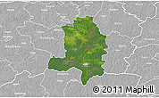 Satellite 3D Map of Kehtna, lighten, desaturated