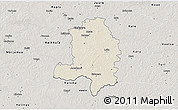 Shaded Relief 3D Map of Kehtna, semi-desaturated