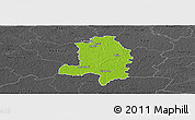 Physical Panoramic Map of Kehtna, darken, desaturated