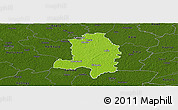 Physical Panoramic Map of Kehtna, darken