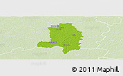 Physical Panoramic Map of Kehtna, lighten