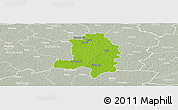 Physical Panoramic Map of Kehtna, lighten, semi-desaturated