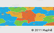 Political Panoramic Map of Kehtna