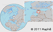 Gray Location Map of Kohila Linn, highlighted parent region