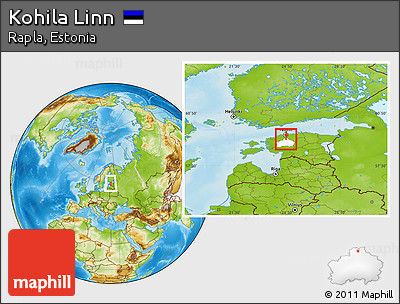 Physical Location Map of Kohila Linn, highlighted parent region